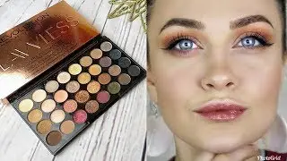 MAKEUP REVOLUTION FLAWLESS// Макияж, ОБЗОР И СВОТЧИ