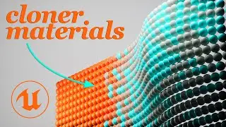 Controlling Cloner Materials in UE 5.4!