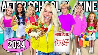 *2024 FiRST DAY* 🎒 AFTER SCHOOL ROUTiNE w/ 10 KiDS!