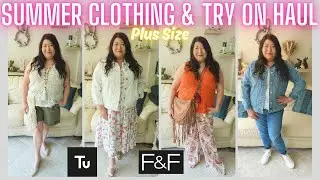 🌷🌞SUMMER FASHION HAUL & TRY ON | F&F TESCO | TU SAINSBURYS