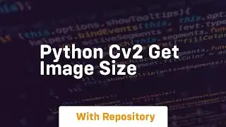 python cv2 get image size