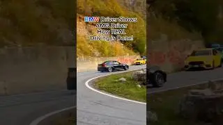 BMW Driver Shows AMG Driver How Real Driving is Done!