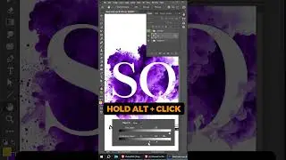 Blend Text With an image in Adobe Photoshop