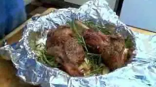 Slow Roasted Lamb Shanks with Garlic and Rosemary