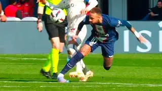 Neymar injury vs Lille (19/02/23) | HD 1080i