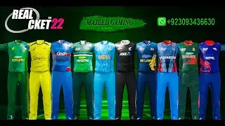 Real Cricket™ 22 New Update Patch Real Jersey Real Logo