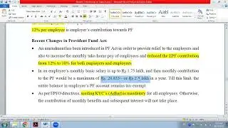 Provident Fund Act