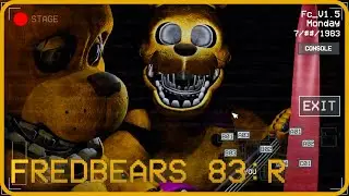 Fredbears 83: Reborn Full Walkthrough Night 1-5 + Extras