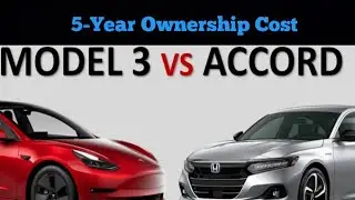 5-Year Ownership Cost: Tesla Model 3 verses Honda Accord Hybrid