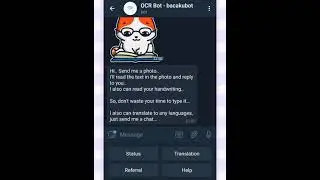 Bot Telegram Ubah Gambar/foto Jadi Teks