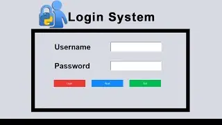 How to Create a Login System Using Multiple Windows in Python | Python Project