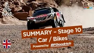 Stage 10 Summary - Car/Bike - (Chilecito / San Juan) - Dakar 2017