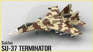 LEGO | Sukhoi | SU-37 TERMINATOR - 1:35 Scale