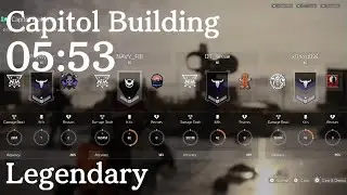 [5m53s] The Division 2 | Capitol Building [Legendary/Quad] - TU20.3