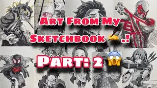 Part 2 : Desenhos do meu Sketchbook | João Da Art