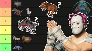 I RANKED EVERY CREATURE IN ARK SURVIVAL ASCENDED