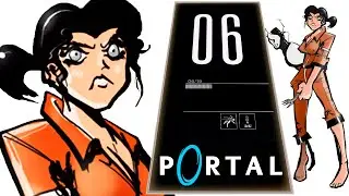 Portal 1-06. Полное прохождение игры как проходить Портал 1, глава 2, Камера испытаний 06