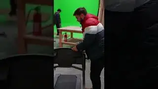 Make a green-screen treadmill for $130