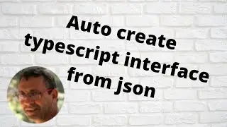 Auto create typescript interface