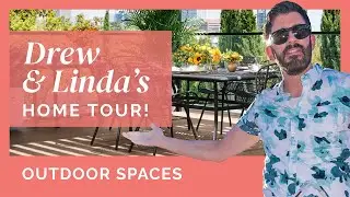 Drew Scott Gives EXCLUSIVE Home Tour of His Ultimate Outdoor Oasis! ☀️ | Drew & Jonathan