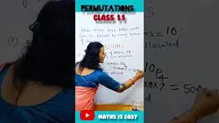 Permutations Trick Class 11 | Permutations and Combinations JEE/ NDA 