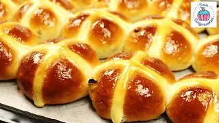 Английские Пасхальные БУЛОЧКИ Hot Cross Buns English subtitles