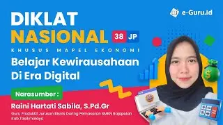 #3 Diklat Nasional 38JP - Belajar Kewirausahaan Di Era Digital