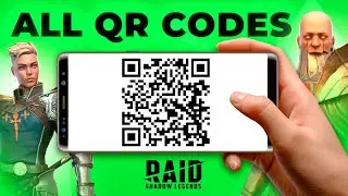 QR codes for Raid Shadow Legends with MEGA Bonus📱How to scan QR code in Raid Shadow Legends📱