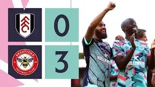 Fulham 0-3 Brentford | WEST LONDON DERBY🔥 | Premier League Highlights