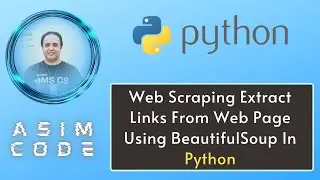 Web Scraping Extract Links From Web Page Using BeautifulSoup In Python