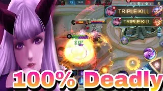 100% DEADLY - TOP GLOBAL ALICE FULL GAMEPLAY | ALICE BEST BUILD 2021 | ALICE MOBILE LEGENDS