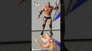 💥Goldberg vs Toni Storm💥Part 2 WWE 2K24 #goldberg #tonistorm #wwe #wwe2k24 #shorts #intergender #aew