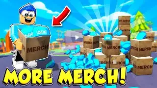 I Made MY OWN HAT MERCH And Got RICH In YouTube Life! (Roblox)