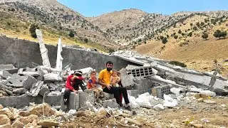 Excavation and Construction of Large Sanitary Facilities at Engineer Babazadeh's New House"