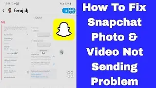 How To Fix Snapchat Photos & Videos Not Sending Problem 2025 | Snaps Not Sending