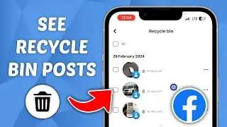 How to See Recycle Bin Posts on Facebook