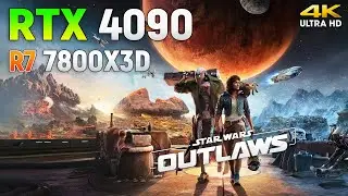 Star Wars Outlaws - RTX 4090 24GB - Max Settings l 4K