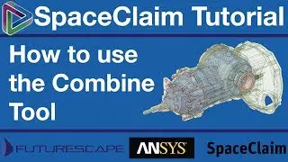 SpaceClaim Tutorial - How to use the Combine Tool