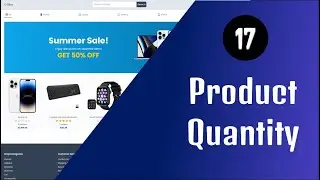 Next13 Fullstack E-Commerce 🛒 - 17 Product Quantity | React.js & Typescript 🔥