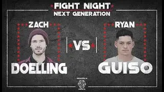 Fight Night For BATB13: Zach Doelling Vs. Ryan Guiso | Next Gen