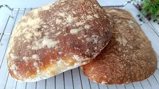 This is how grandmothers baked bread in the VILLAGE. Homemade bread in 2 hours.