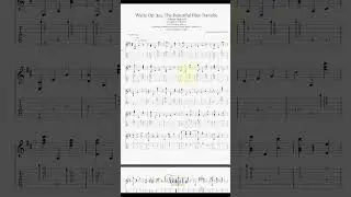 Waltz Op. 314, The Beautiful Blue Danube (arr for Classical Guitar)