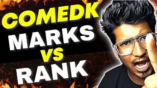 COMEDK Marks vs Rank | COMEDK counselling 2023 | COMEDK EXAM 2023