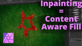 Affinity Photo - Content Aware Fill / Inpainting