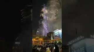 Dubai burj khalifa new year show 2020