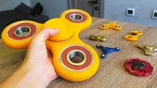 Я СДЕЛАЛ ОГРОМНЫЙ СПИННЕР НА 3D ПРИНТЕРЕ!! DIY BIG SPINNER ON 3D printer!