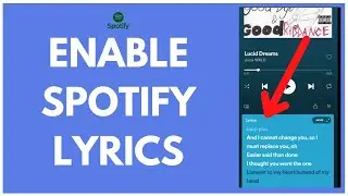 How To Enable Lyrics On Spotify | Enable Spotify Lyrics 2022