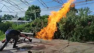 Картинг с реактивным двигателем Фау-1👍🔥🔥🔥.Pulse jet go kart.👍🔥🔥🔥