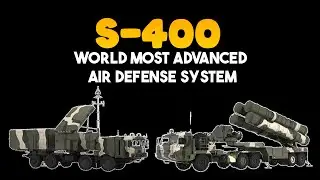 S400 missile System & Air Defence Missiles | How it Works #missile