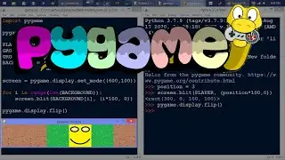 Pygame - Move an Image